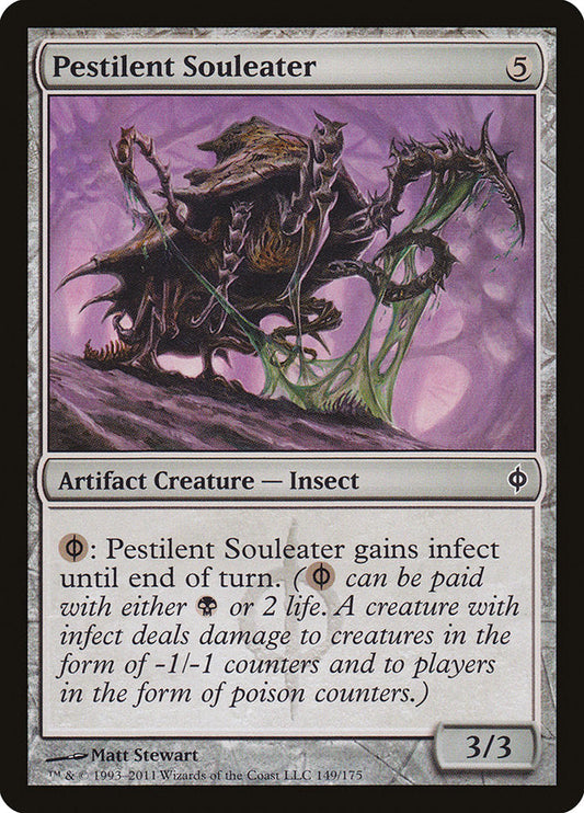 Pestilent Souleater [New Phyrexia] [Foil]