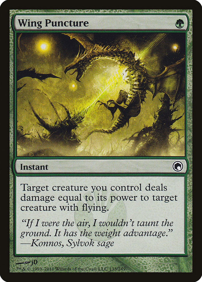 Wing Puncture [Scars of Mirrodin] [Foil]