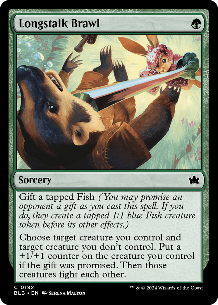 Longstalk Brawl [Bloomburrow] [Foil]