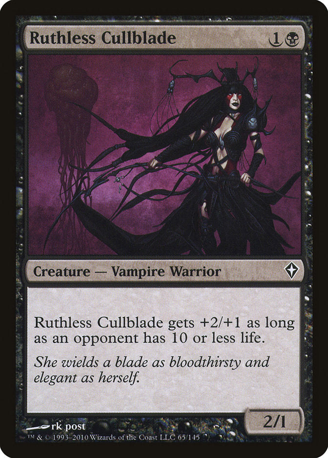 Ruthless Cullblade [Worldwake] [Foil]