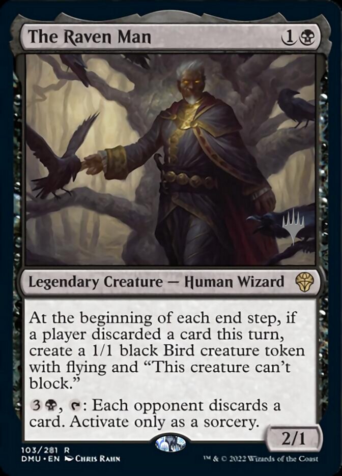 The Raven Man (Promo Pack) [Dominaria United Promos] [Foil]