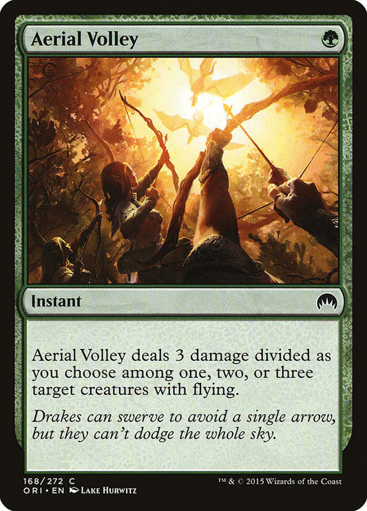 Aerial Volley [Magic Origins] [Foil]