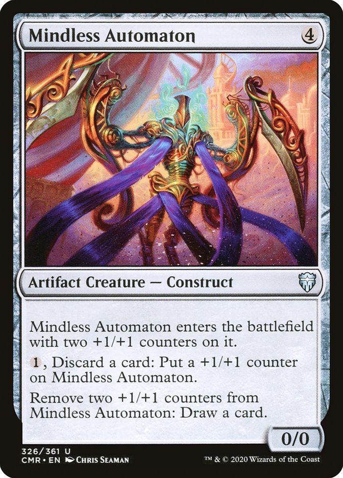 Mindless Automaton [Commander Legends] [Foil]