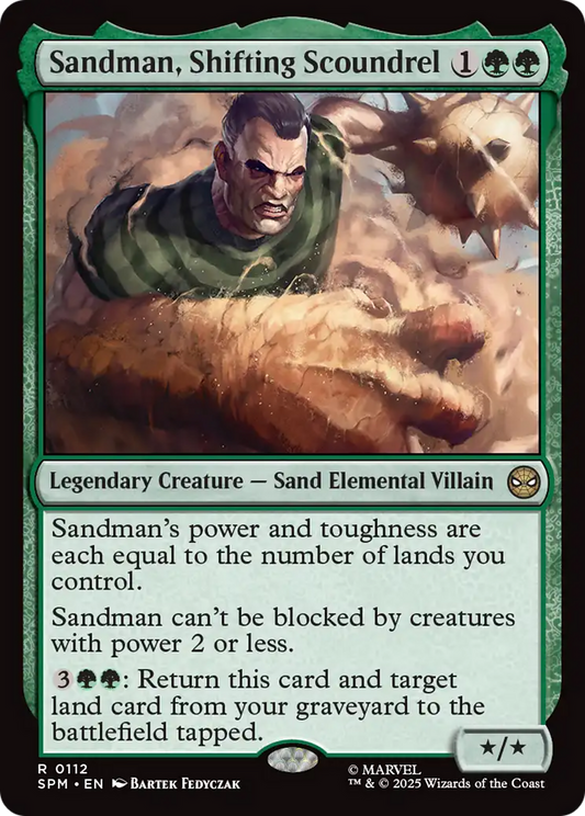 Sandman, Shifting Scoundrel [Marvel's Spider-Man] [Foil]