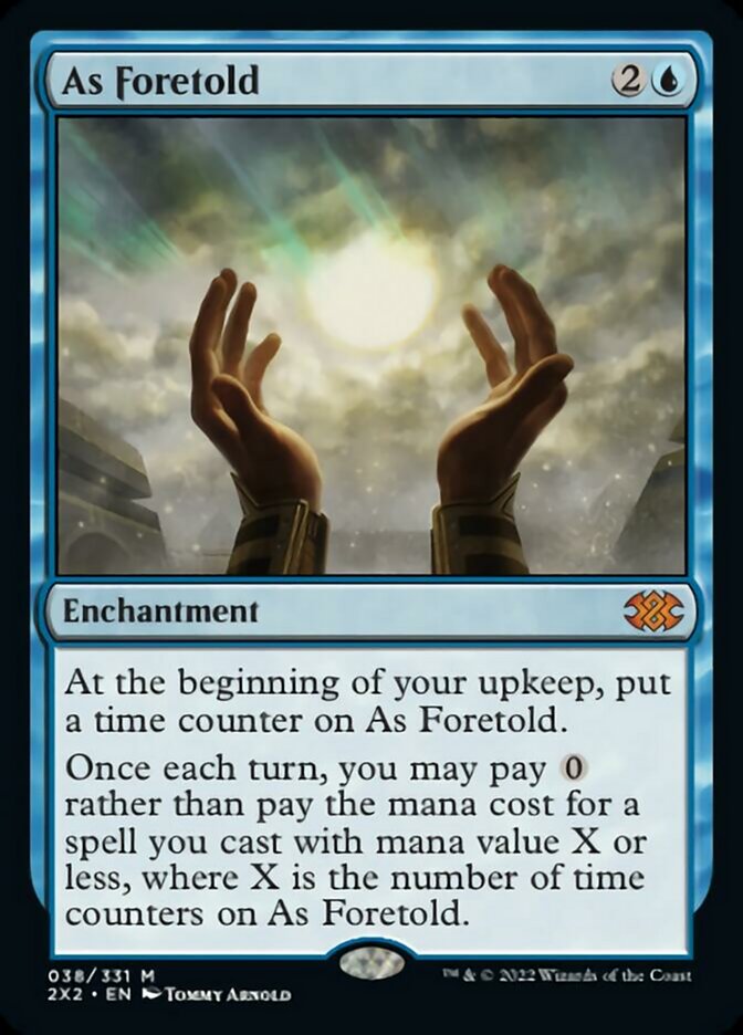 As Foretold [Double Masters 2022] [Foil]