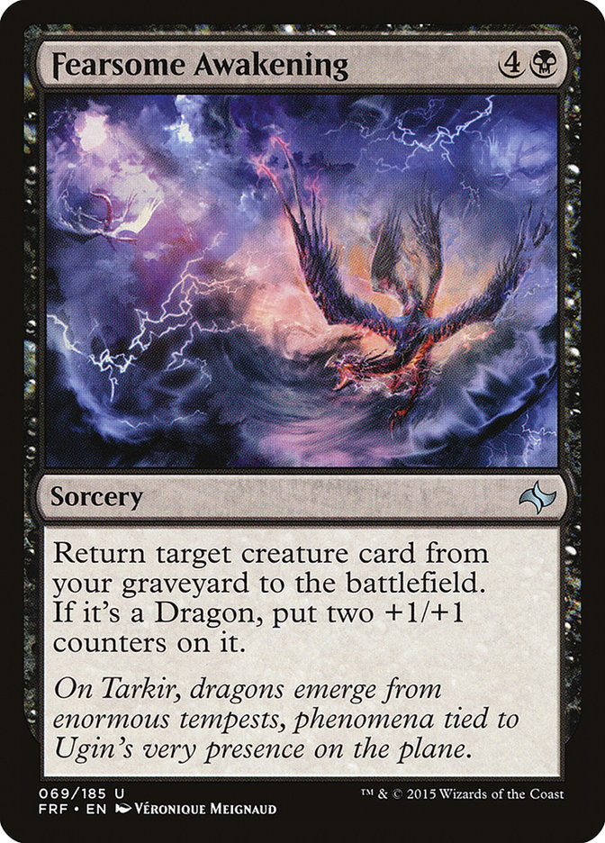 Fearsome Awakening [Fate Reforged] [Foil]