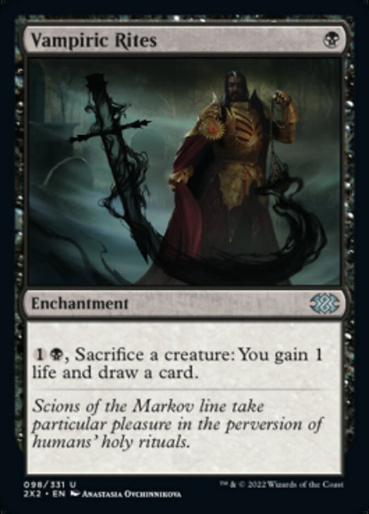 Vampiric Rites [Double Masters 2022] [Foil]