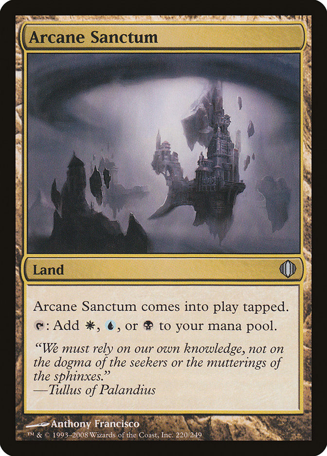 Arcane Sanctum [Shards of Alara] [Foil]