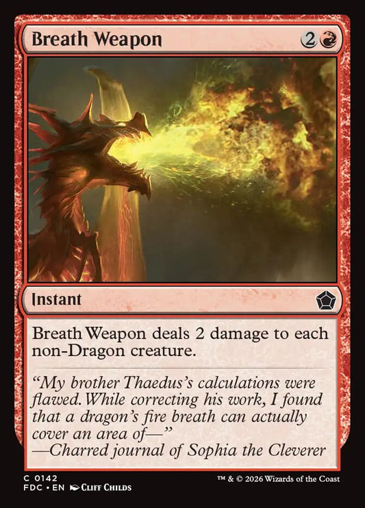 Breath Weapon [Foundations Commander]
