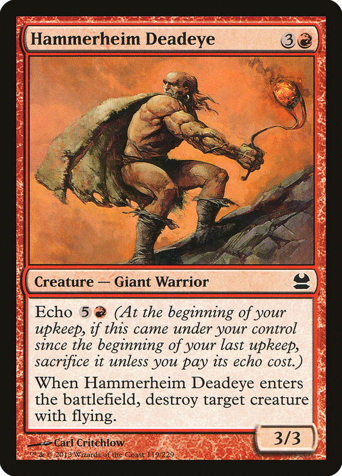 Hammerheim Deadeye [Modern Masters] [Foil]