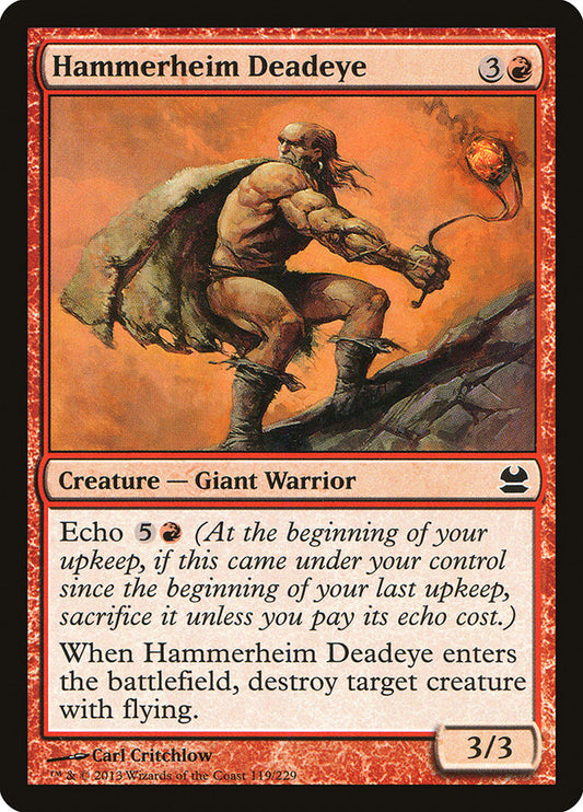 Hammerheim Deadeye [Modern Masters] [Foil]