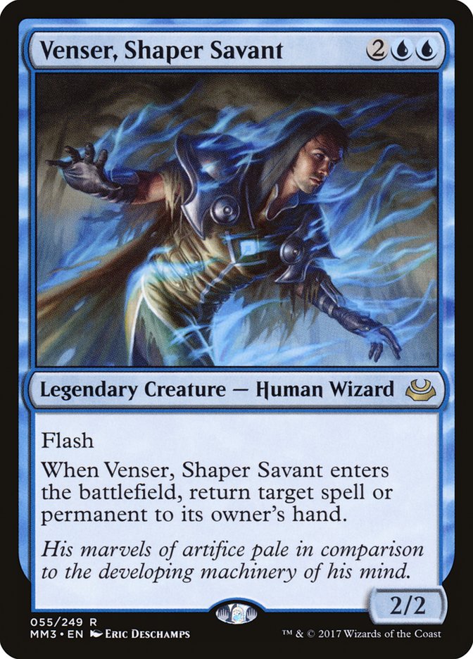 Venser, Shaper Savant [Modern Masters 2017] [Foil]