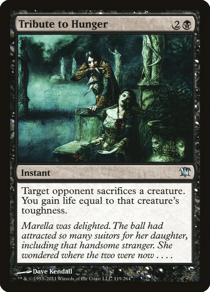 Tribute to Hunger [Innistrad] [Foil]