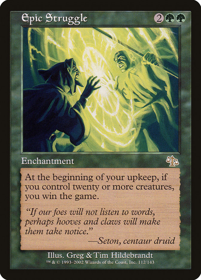 Epic Struggle [Judgment] [Foil]