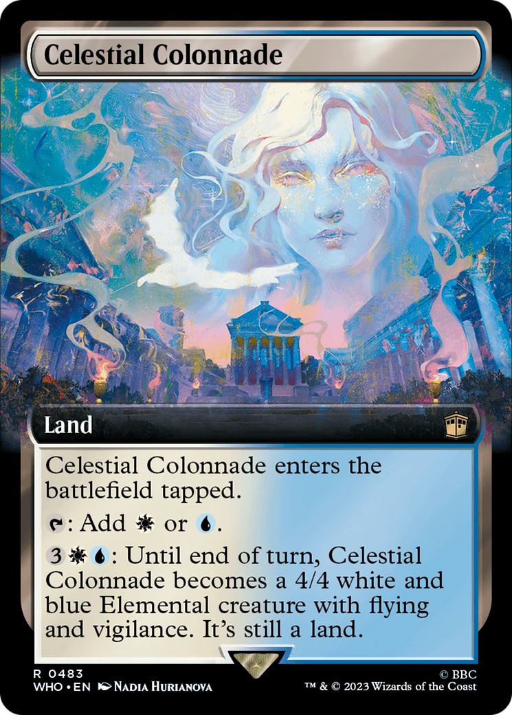Celestial Colonnade (Extended Art) [Doctor Who] [Foil]