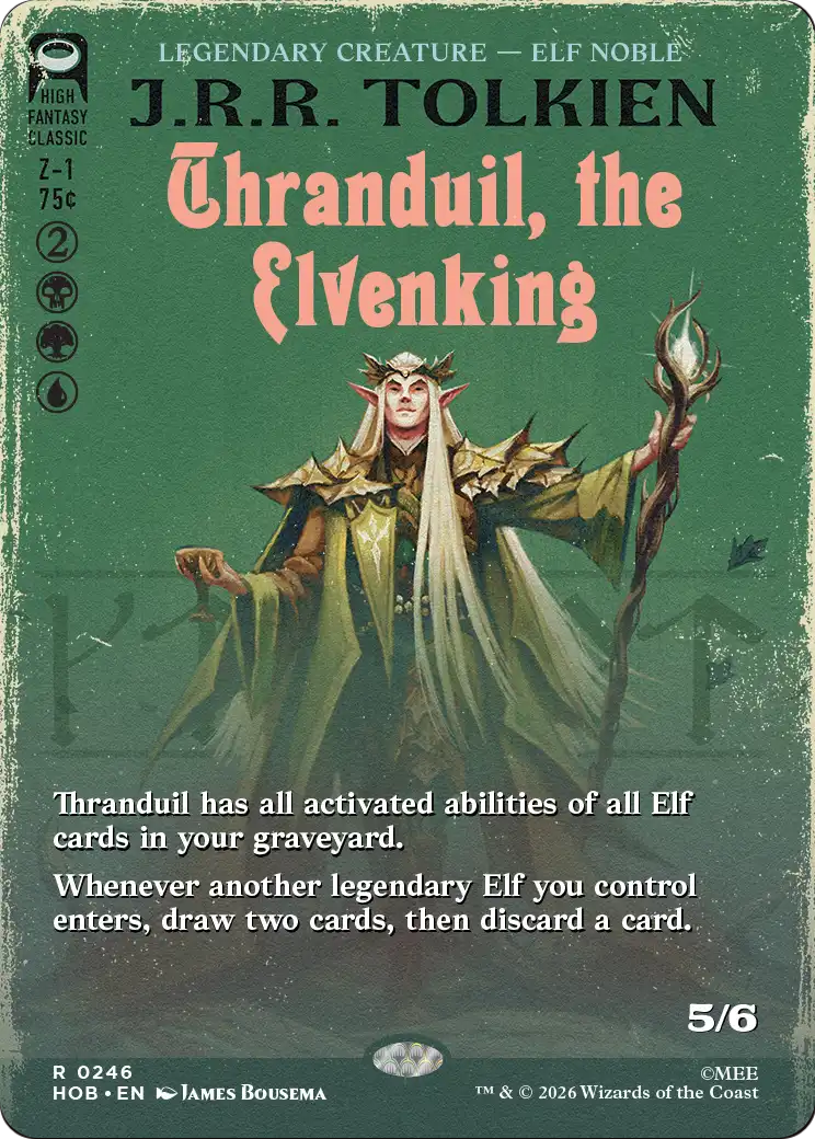Thranduil, the Elvenking (Borderless) [The Hobbit]