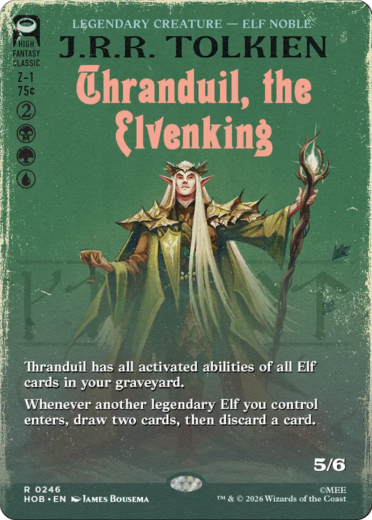 Thranduil, the Elvenking (Borderless) [The Hobbit]