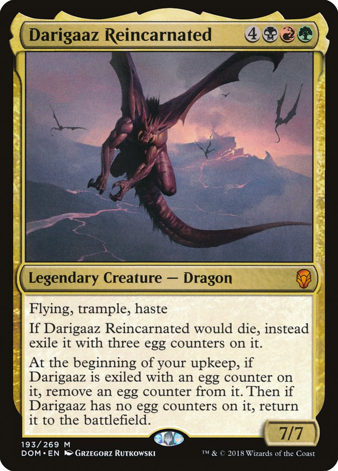 Darigaaz Reincarnated [Dominaria] [Foil]