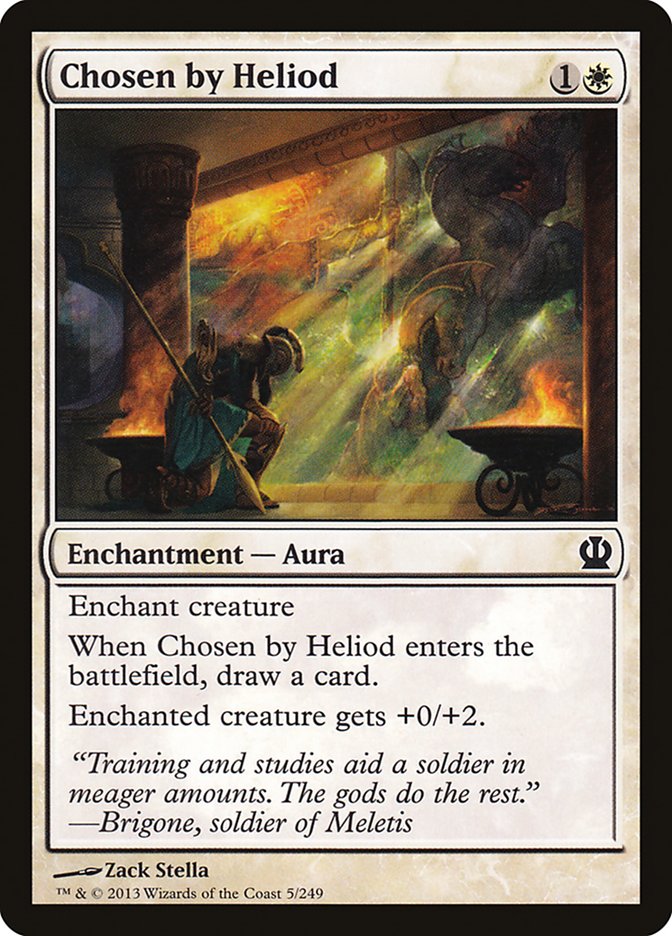 Chosen by Heliod [Theros] [Foil]
