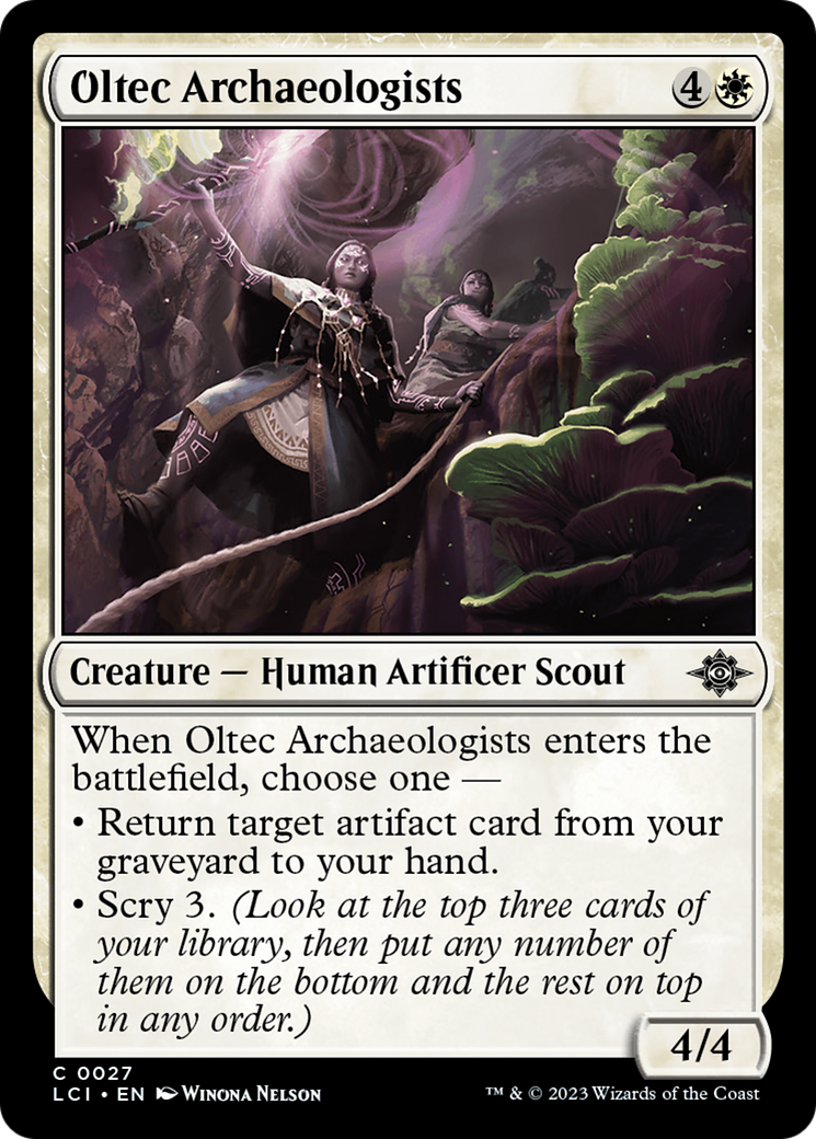 Oltec Archaeologists [The Lost Caverns of Ixalan] [Foil]