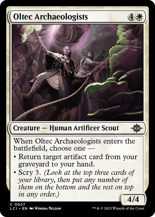 Oltec Archaeologists [The Lost Caverns of Ixalan] [Foil]