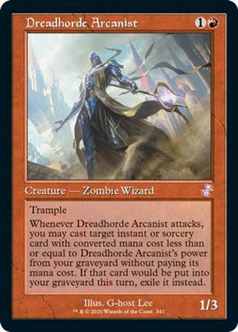 Dreadhorde Arcanist (Timeshifted) [Time Spiral Remastered] [Foil]