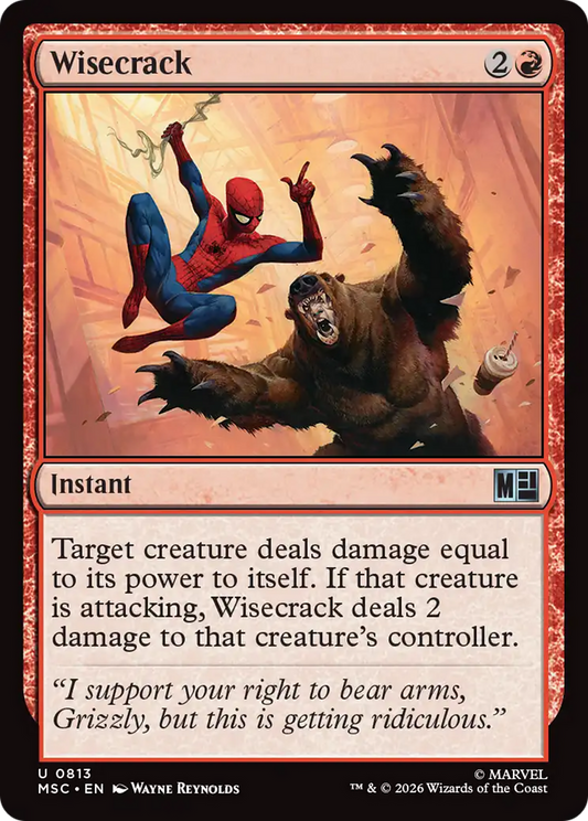 Wisecrack [Marvel Super Heroes Commander]