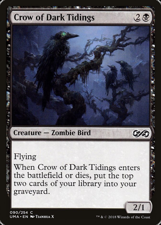 Crow of Dark Tidings [Ultimate Masters] [Foil]