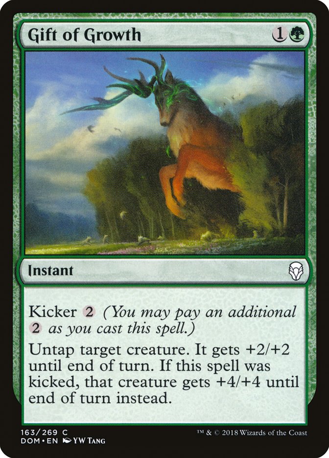 Gift of Growth [Dominaria] [Foil]