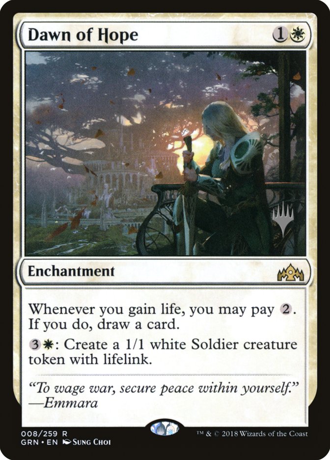 Dawn of Hope (Promo Pack) [Guilds of Ravnica Promos] [Foil]