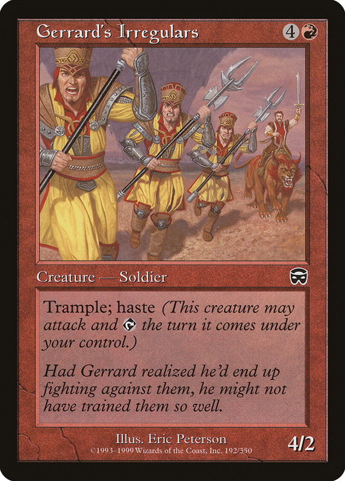 Gerrard's Irregulars [Mercadian Masques] [Foil]
