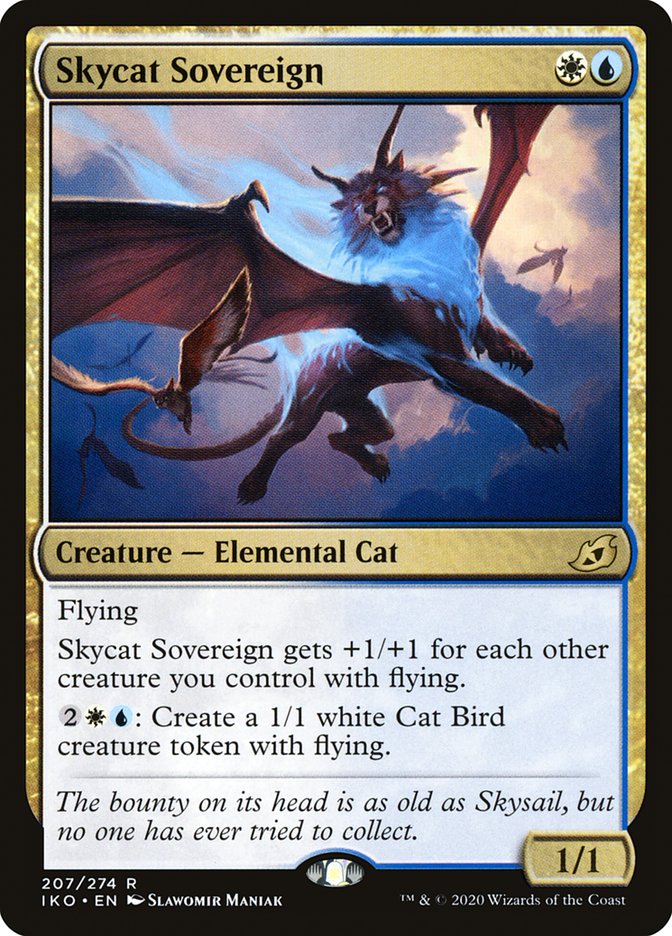 Skycat Sovereign [Ikoria: Lair of Behemoths] [Foil]