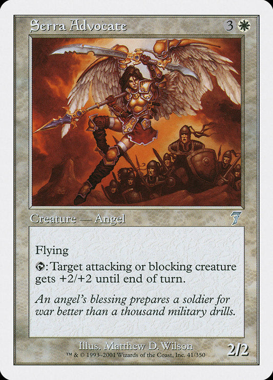Serra Advocate [Seventh Edition] [Foil]