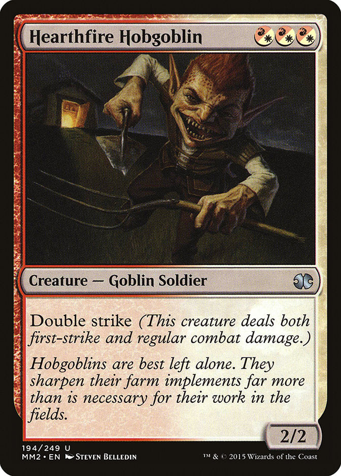Hearthfire Hobgoblin [Modern Masters 2015] [Foil]