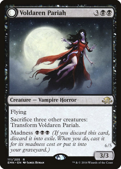 Voldaren Pariah // Abolisher of Bloodlines [Eldritch Moon] [Foil]