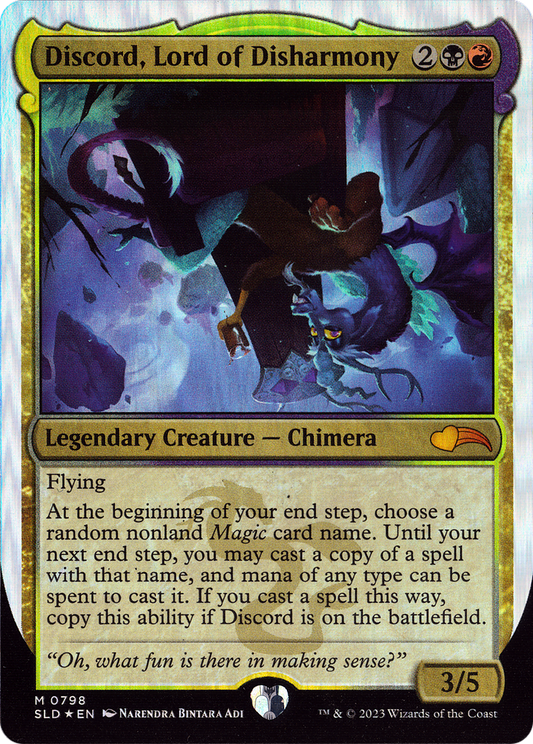 Discord, Lord of Disharmony [Secret Lair Drop Series] [Foil]