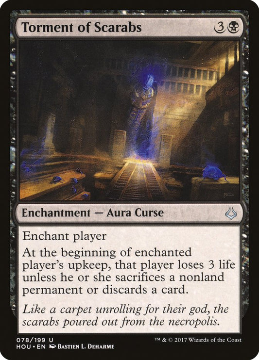Torment of Scarabs [Hour of Devastation] [Foil]