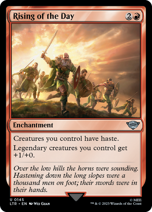 Rising of the Day [The Lord of the Rings: Tales of Middle-Earth] [Foil]