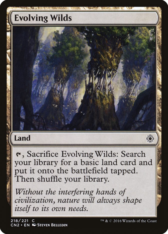 Evolving Wilds [Conspiracy: Take the Crown] [Foil]
