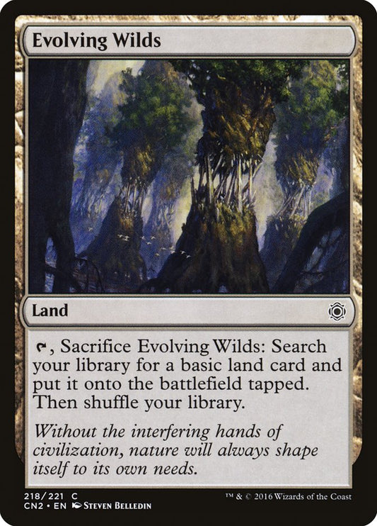 Evolving Wilds [Conspiracy: Take the Crown] [Foil]
