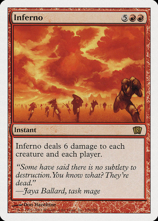 Inferno [Eighth Edition] [Foil]