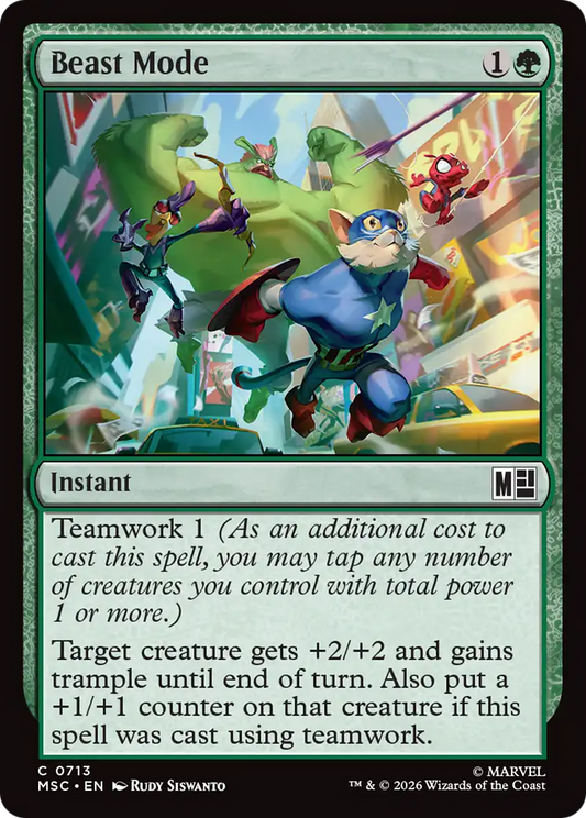 Beast Mode [Marvel Super Heroes Commander]
