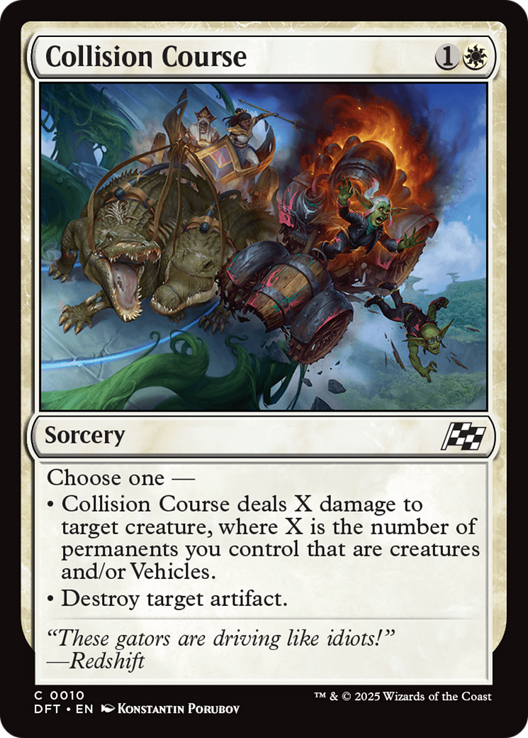 Collision Course [Aetherdrift] [Foil]