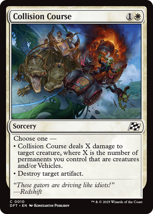 Collision Course [Aetherdrift] [Foil]