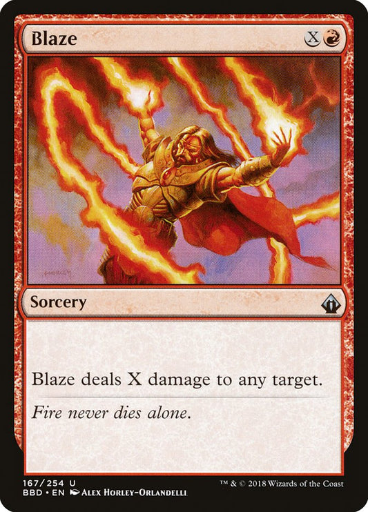 Blaze [Battlebond] [Foil]
