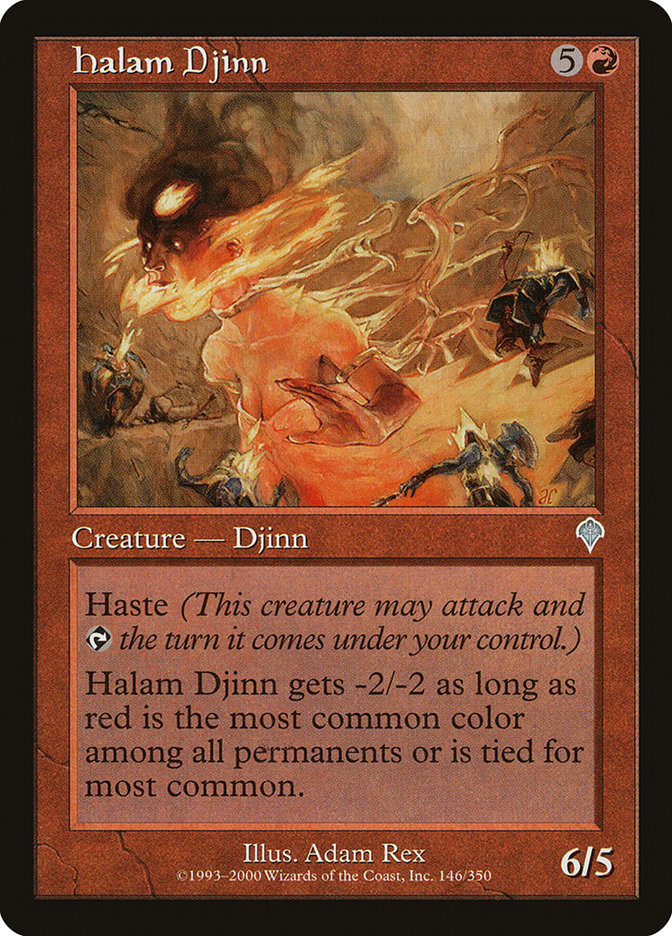 Halam Djinn [Invasion] [Foil]