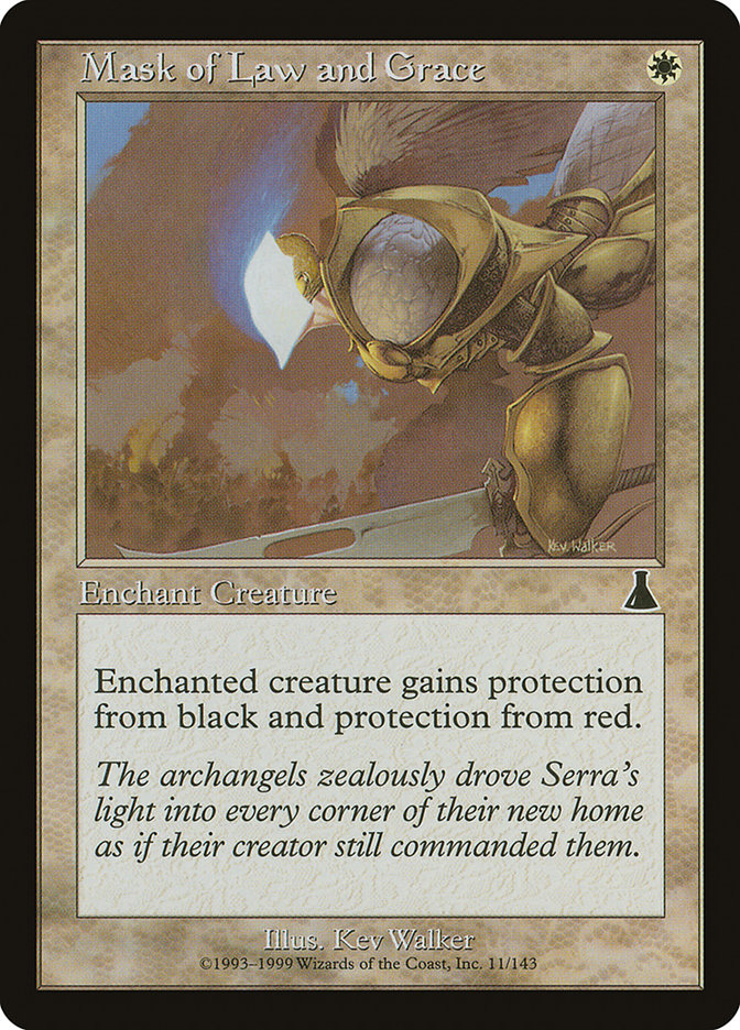 Mask of Law and Grace [Urza's Destiny] [Foil]