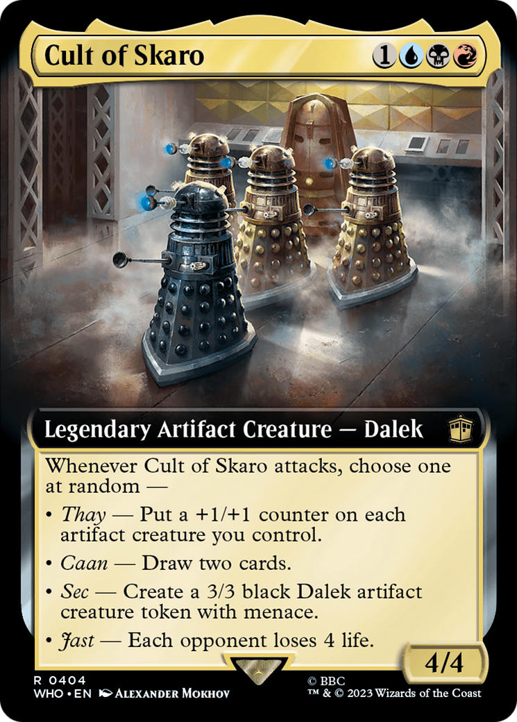 Cult of Skaro (Extended Art) [Doctor Who] [Foil]