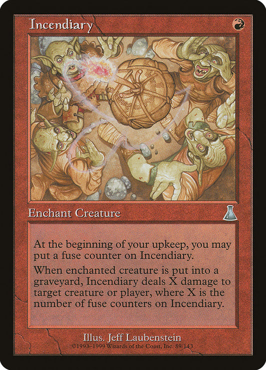 Incendiary [Urza's Destiny] [Foil]
