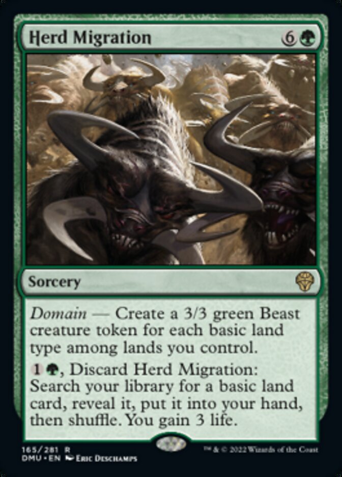Herd Migration [Dominaria United] [Foil]